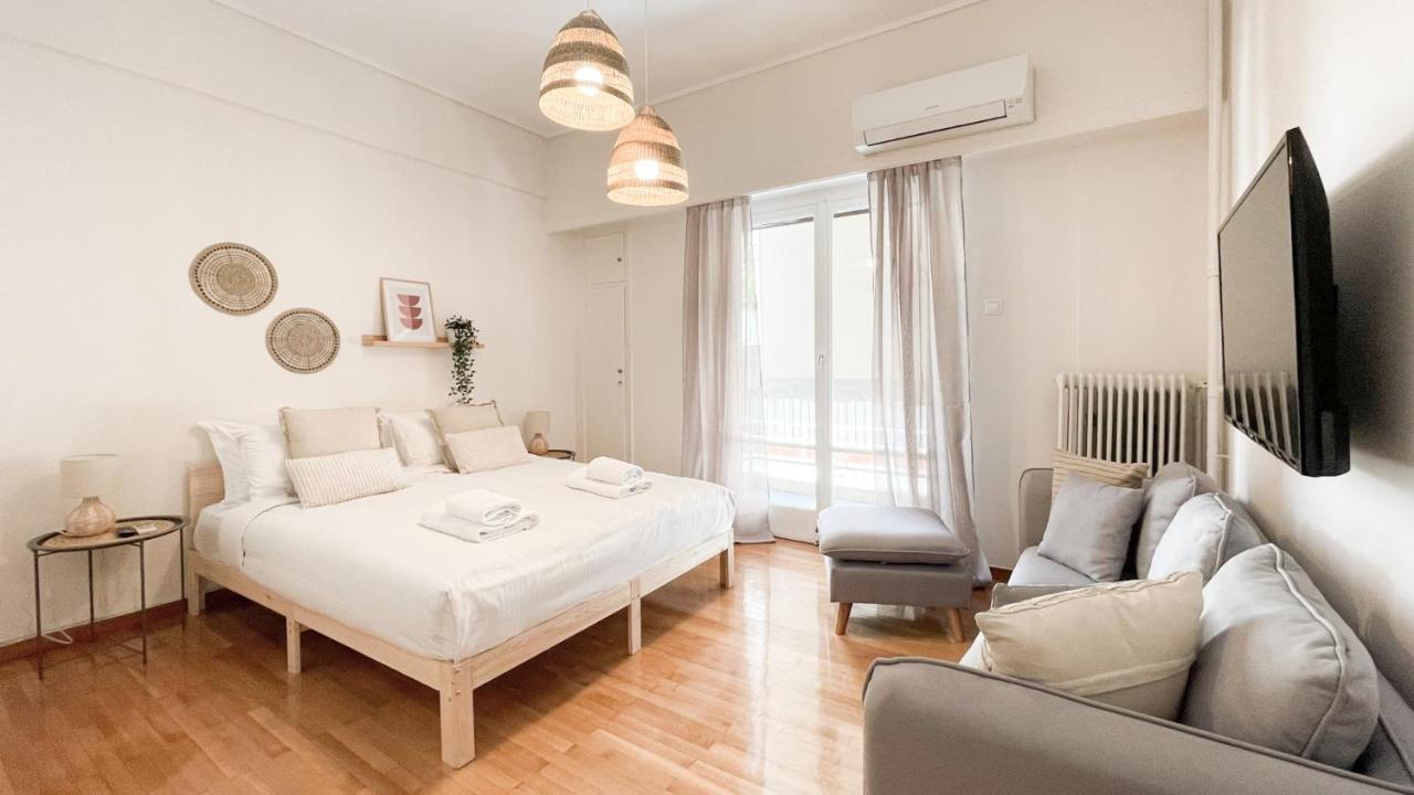 Boho Chic 2Br Apartment In The Center Of Athens Exterior photo